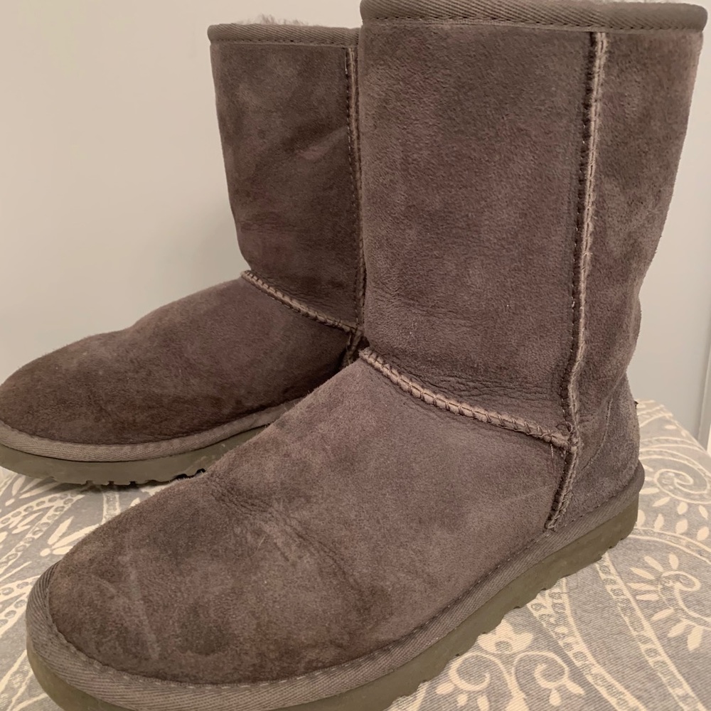 Grey UGG boots